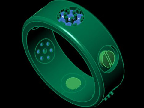 Beautifull band ring for daimonds 3Dモデル