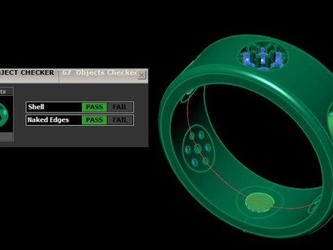 Beautifull band ring for daimonds 3Dモデル