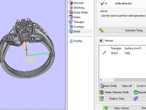 Engagement Wedding Ring Bridal Ring 3D print model 3D print model 3D Model