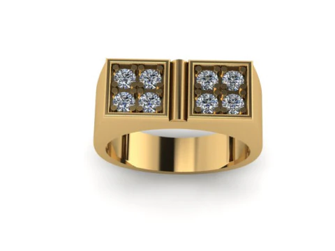 Man ring 3D print model 3D Model