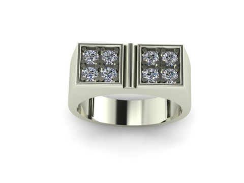 Man ring 3D print model 3D Model