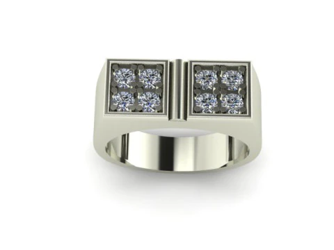 Man ring 3D print model 3D Model