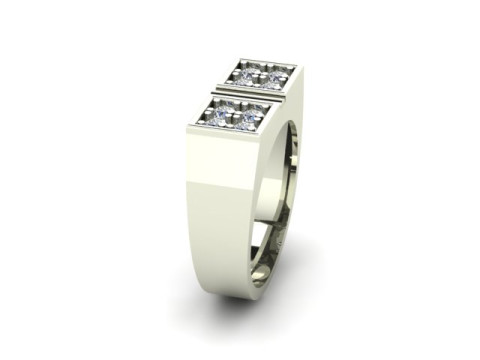 Man ring 3D print model 3D Model