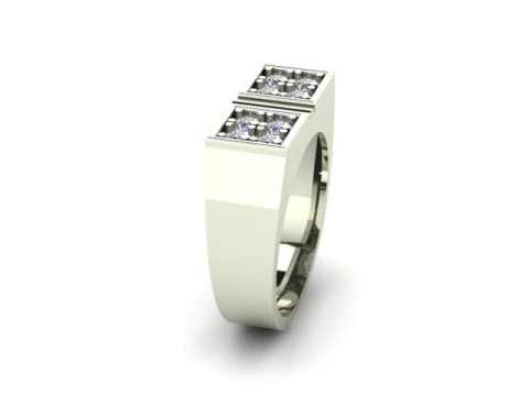 Man ring 3D print model 3D Model