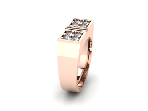 Man ring 3D print model 3D Model