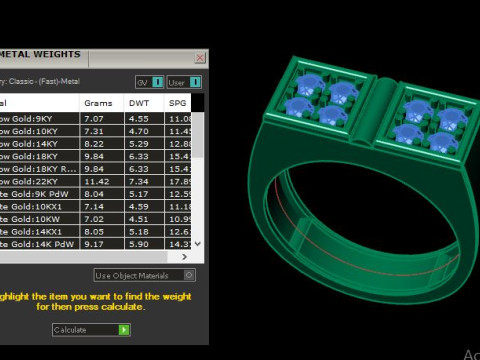 Man ring 3D print model 3D Model