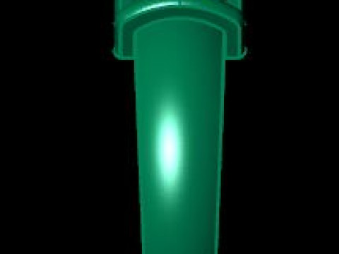Solitair ring Modello 3D