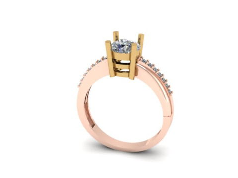 Solitair ring 3D मॉडल