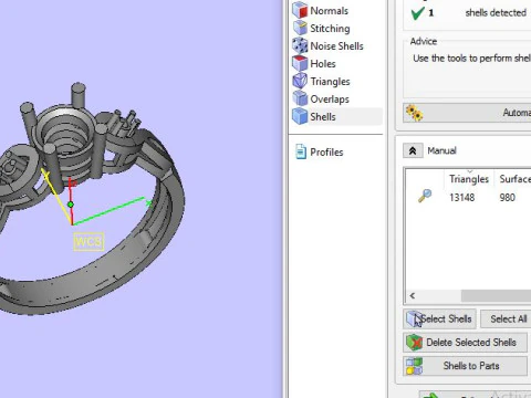 Engagement wedding ring 3D Model