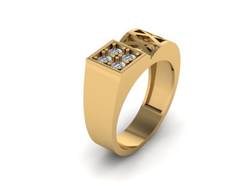 Man ring Modèle 3D