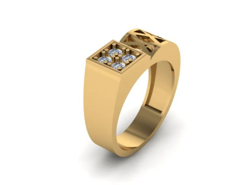 Man ring 3D Model