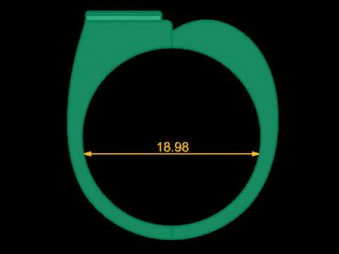 Man ring 3D Model