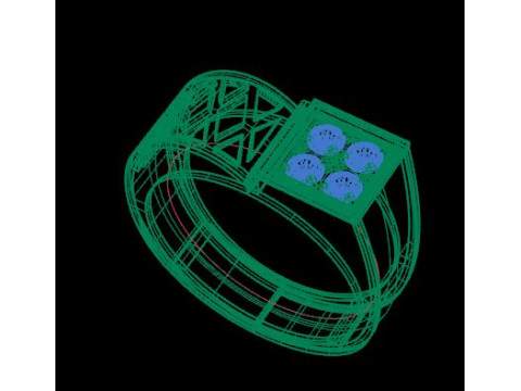 Man ring Modèle 3D