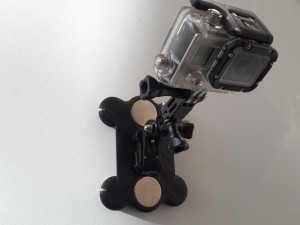 Magnetic GoPro Mount 3D Model