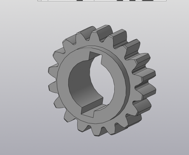 Gear wheel Modèle 3D .c4d .max .obj .3ds .fbx .stl .blend