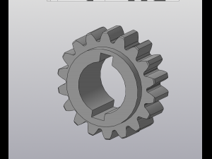 Gear wheel 3D Model