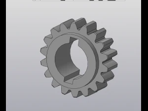 톱니바퀴 3D 모델