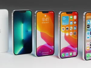 Iphone 13 mobile phone All versions 3D Model