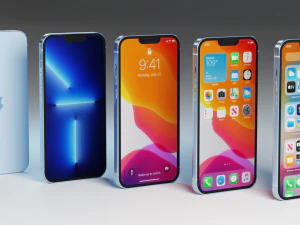 Iphone 13 mobile phone All versions 3D Model
