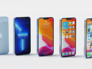 Iphone 13 mobile phone All versions 3D Model