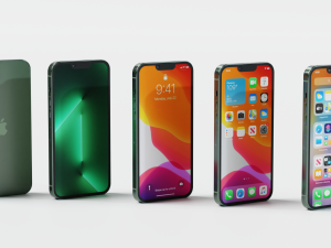 Iphone 13 mobile phone All versions Modelo 3D