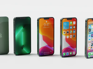 Iphone 13 mobile phone All versions 3D Model
