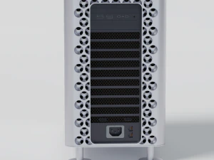 Mac Pro 2022 with all accessories 3D Model