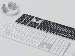 Mac mini 2022 with all accessories 3D Model