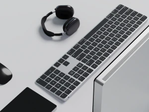 Mac mini 2022 with all accessories 3D Model