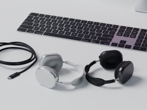 Mac mini 2022 with all accessories 3D Model