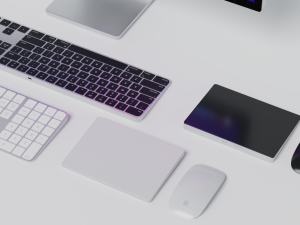 Mac mini 2022 with all accessories 3D Model