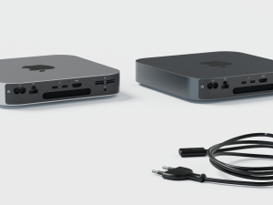 Mac mini 2022 with all accessories 3D Model