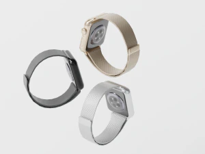 Apple watch collection all colors 3D Model