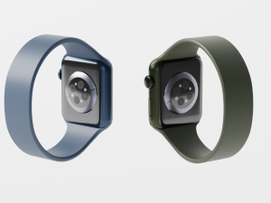 Apple watch collection all colors Model 3D
