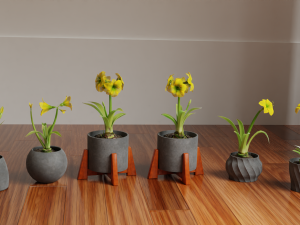 Collection of amaryllis flower Collection Plants Vol 02 3D-Modell