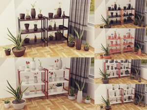 Plants pots collection vol 04 3D 模型