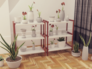 Plants pots collection vol 04 Modelo 3D