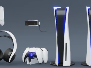 Cole&ccedil;&atilde;o Playstation PS5 Modelo 3D