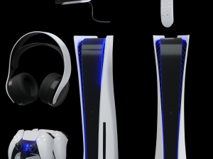 Playstation PS5 Collection 3D 模型