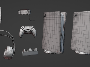 Playstation PS5 Collection 3D 模型