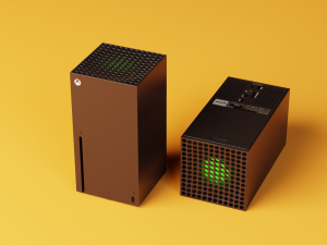 Xbox Series X 3D मॉडल