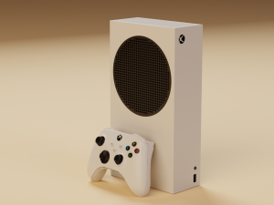 Xbox Series S Modelo 3D