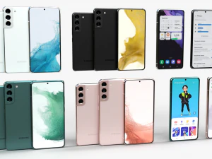 Samsung Galaxy S22 y S22 plus Modelo 3D