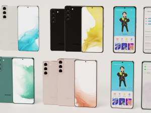 Samsung Galaxy S22 and S22 plus Modelo 3D