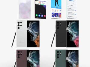 Samsung Galaxy S22 ultra 3D Model