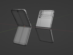 Samsung Galaxy Z Flip 4 3D Model