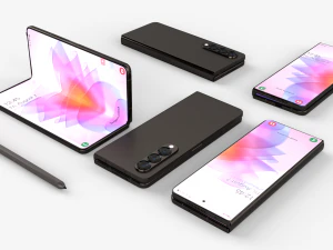 Samsung Galaxy Z Fold 4 3D Model