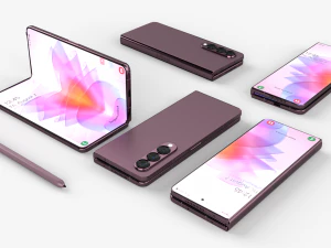 Samsung Galaxy Z Fold 4 3D Model
