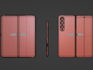 Samsung Galaxy Z Fold 4 3D Model