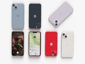 Apple iphone 14 All versions and all colors 3D Model